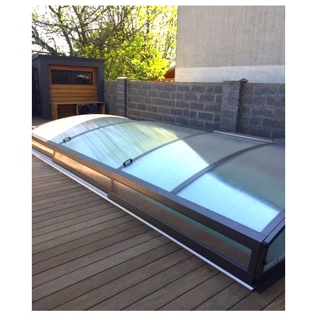 Imperial 4.3X3.3 Telescopic Pool Enclosure Abrilios Imperial 4.3X3.3 Telescopic Pool Enclosure Abrilios