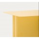 Table d'appoint en fer jaune Avin 42x42cm VeryForma