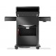 Barbacoa de gas Napoleon Rogue® PRO 425 negra BB SIZZLE ZONE™ y 4 quemadores incluyendo un lado