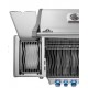 Napoleon Rogue® PRO-S 525 RSIB RVS SIZZLE ZONE™ gasbarbecue met 6 branders en 1 achteraan
