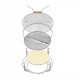 Kamado Monolith One 66 Grill com Carrinho