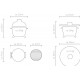 Kamado Monolith ICON 2.0 Grill met standaard
