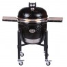 Kamado Monolith Classic Pack Pro 2.0 Grill mit Trolley-Abdeckung und Pizzastein