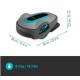 Robot cortacésped Gardena Sileno life 1000 Bluetooth