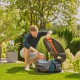 Gardena Robot Sileno Free e Max Riparo per tosaerba