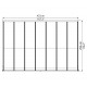 Pérgola de pared Olympia 3x4,25m de aluminio blanco y policarbonato Canopia