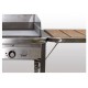 Plancha gas inox Baila 5KW TONIO su carrello - SavorCook seleziona