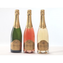 Champagne HeraLion Mix Selección oro brillo, color de rosa y Vintage - 3 Btles deseo