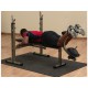 Best Fitness BFOB10 folding Olympic Home weight bench