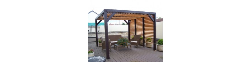 Gazebos de pé-de-las e jardim